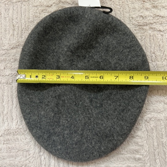 100% wool flat cap hat in charcoal Size L/XL, New with tags - Picture 11 of 16